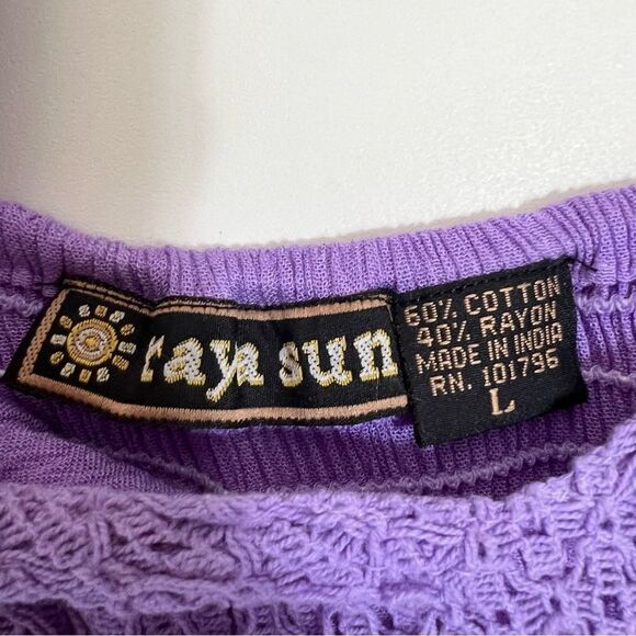 Raya Sun Crepe Crochet Bust Tie Dye Spaghetti Dress Cover Up - Picture 5 of 10